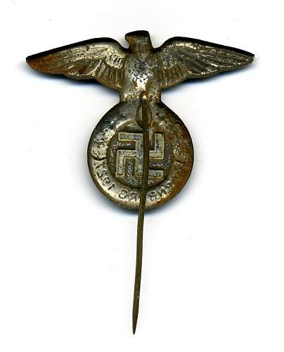 1923-1929 Reichsparteitag Badges