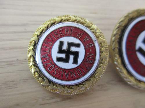 NSDAP Gold Party Badge