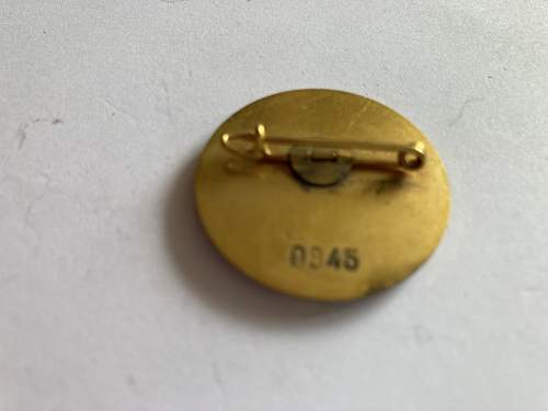 Assistance with Goldenes Parteiabzeichen - Golden Party Badge