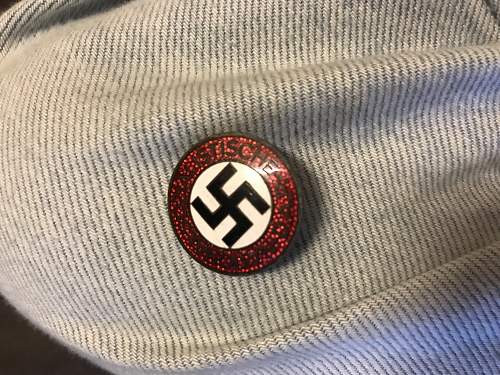 NSDAP Parteiabzeichen marked RZM