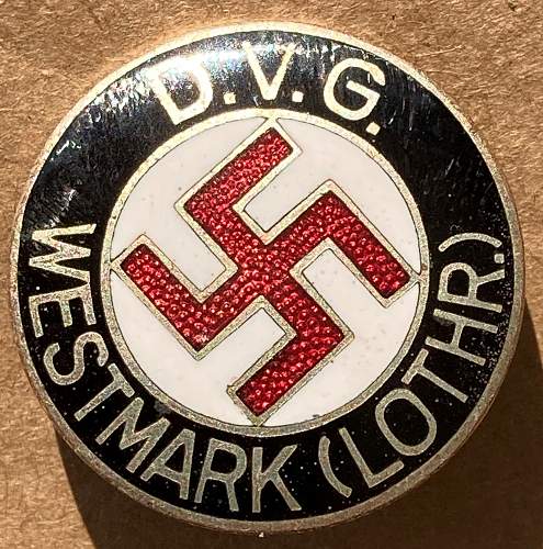 Deutsche Volksgemeinschaft Westmark (Lothr) M9/312