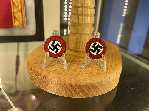 Adolf Hitler 1933 Supporter Badge