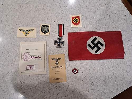 Adolf Hitler 1933 Supporter Badge