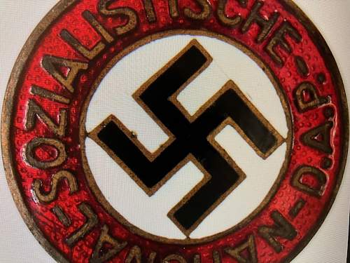 NSDAP N23 Party Badge?