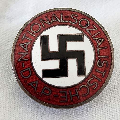 NSDAP Party Pin M1/164 RZM Marker