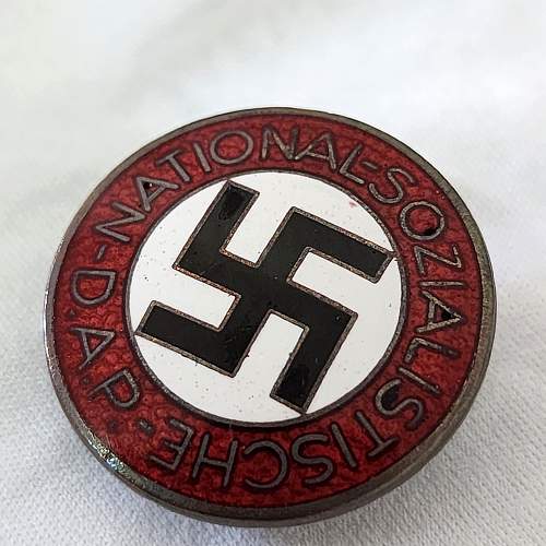 NSDAP Party Pin M1/164 RZM Marker