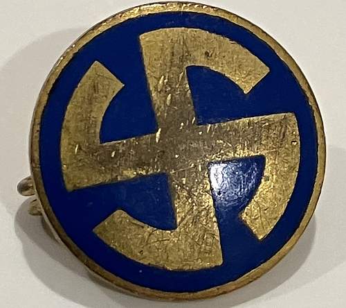 German Faith Movement (Deutsche Glaubensbewegung) membership badge