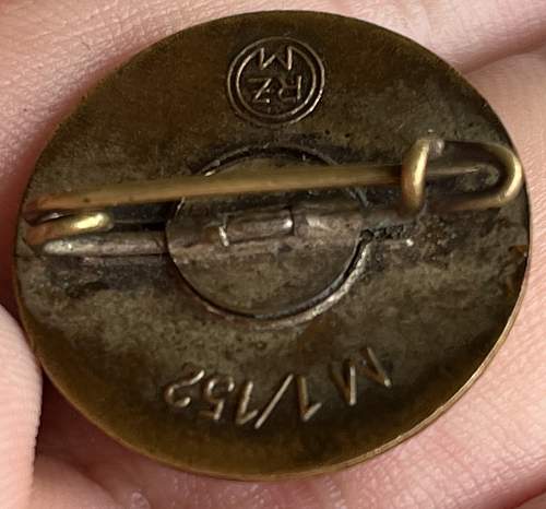 NSDAP Pin M1/152