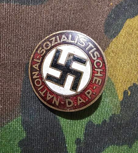 Nsdap badge real or fake