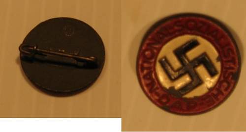 NSDAP membership badge: original or fake?