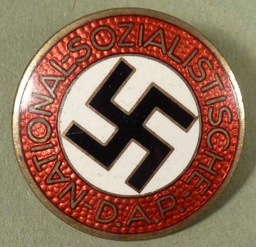 NSDAP Party membership badge