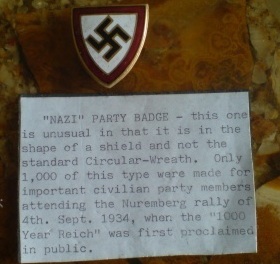 Shield Shaped NSDAP Badge!