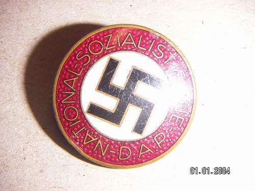 who does the best NSDAP Gold Party badge copies