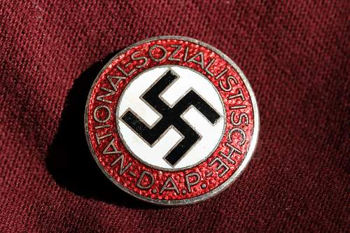 Parteiabzeichen der NSDAP, RZM M1/93, Gottlieb Friedrich Keck