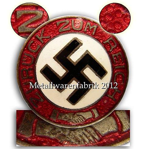question about a NSDAP badge ?