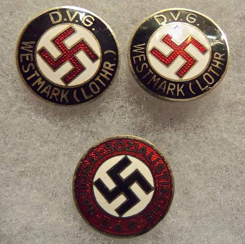 dvg &amp;nsdap pins, are they real?