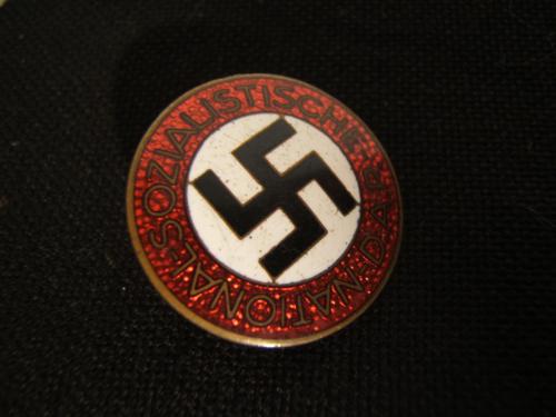 nsdap party badge RZM M1/3 in good shape!