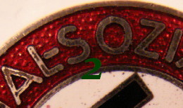 NSDAP Membership badges