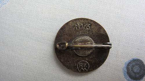 NSDAP party pin