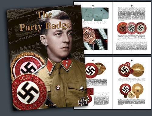 The Party Badge Book &#9644; An Advanced Study Of The NSDAP Membership badge