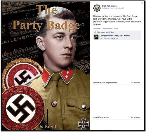 The Party Badge Book &#9644; An Advanced Study Of The NSDAP Membership badge