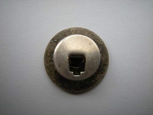 Button hole type NSDAP parteiabzeichen
