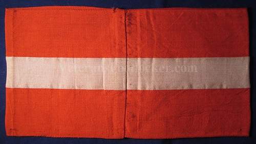 NSDAP Overcoat armband