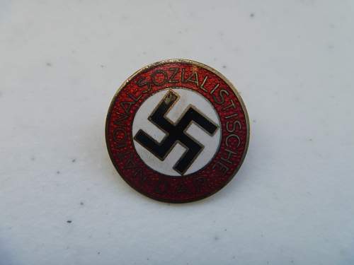 About to purchase a NSDAP party pin - opinions?