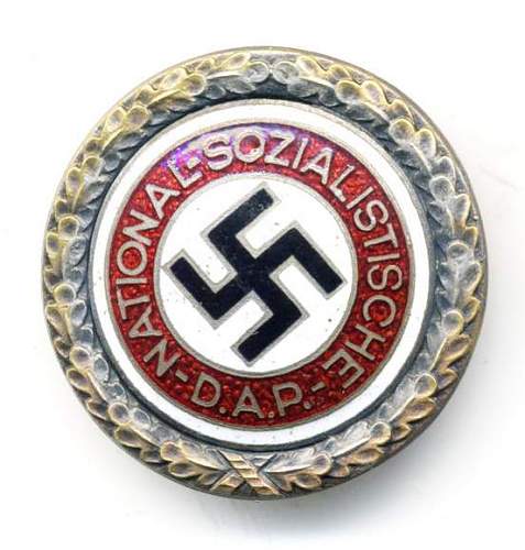 Whats this nazi party badge?