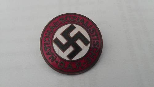 nsdap party badge