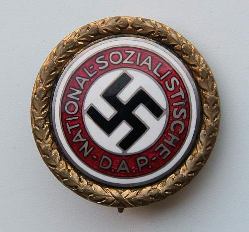 NSDAP Honor Membership Badge