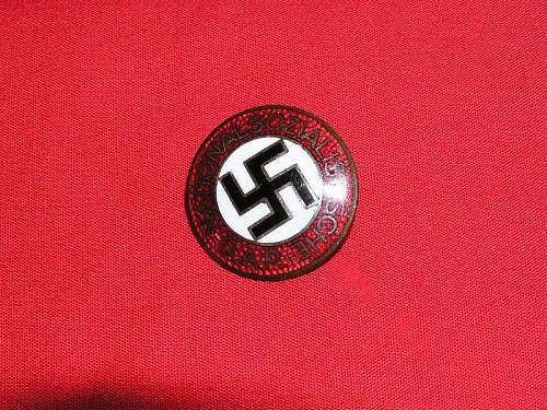 Are these original NSDAP membership badges ?