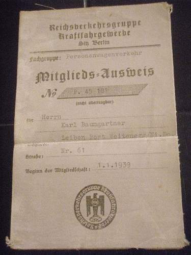 NSDAP Cloth ID??