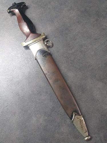 Post-war use of an NSKK dagger