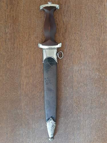 Post-war use of an NSKK dagger 2