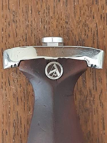 Post-war use of an NSKK dagger 2