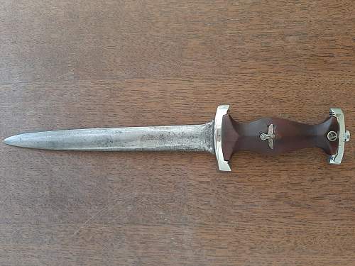 Post-war use of an NSKK dagger 2