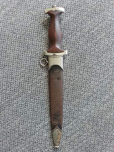 Post-war use of an NSKK dagger 2