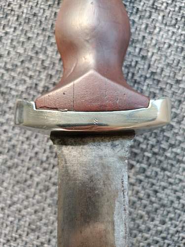 Post-war use of an NSKK dagger 2