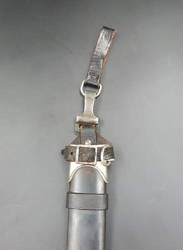 Early NSKK Ed Wusthof with vertical SS hanger 6/34 RZM