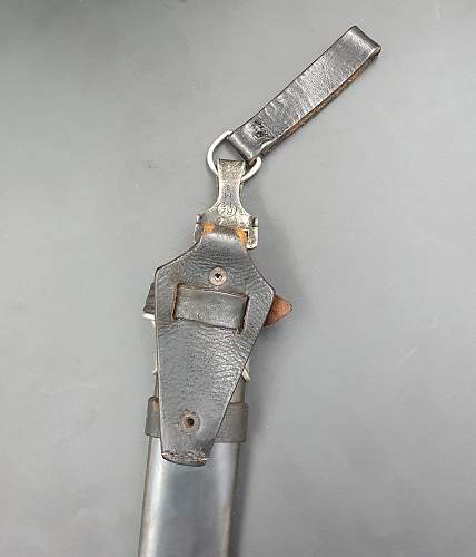 Early NSKK Ed Wusthof with vertical SS hanger 6/34 RZM