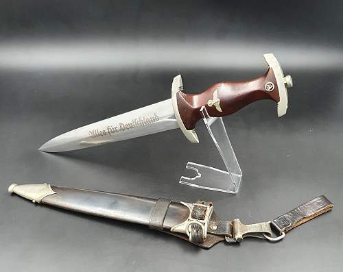 Early NSKK dagger with SS vertical hanger