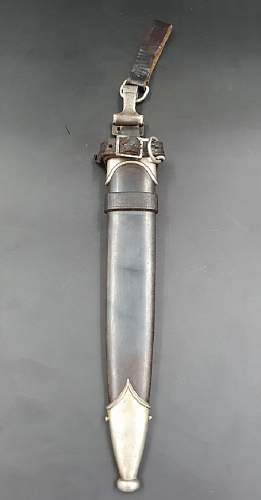 Early NSKK dagger with SS vertical hanger