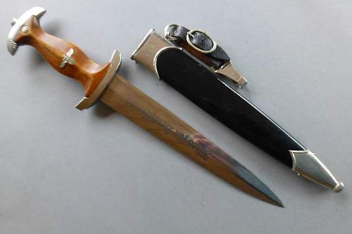 Early NSKK dagger by Adolf Volker