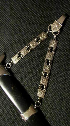 Chained NSKK scabbard