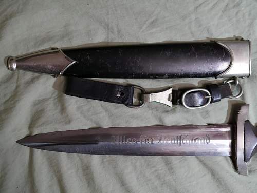 Need help with this RZM NSKK Dagger determining it's originality