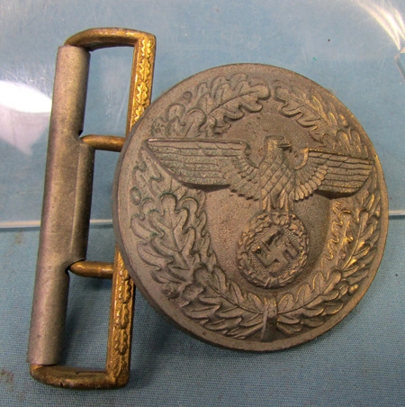 M4/77 NSDAP zinc buckle