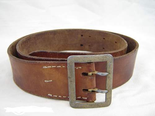 Officer belt. Original?