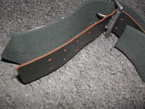 WH Officer Parade belt all original?