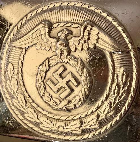 German Buckles in My Collection - Roundel Close Ups